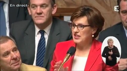 05/12/12 F3 Annie Genevard (RUMP) réagit aux propos scandaleux du PS à l'égard des religions - La Manif Pour Tous