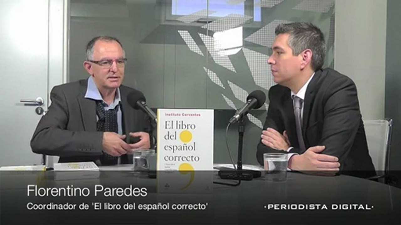 Florentino Paredes, coordinador de 'El libro de español correcto'. 21-12-2012