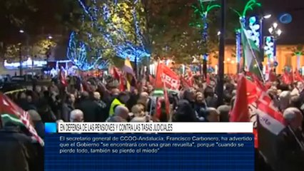 En defensa de las pensiones y contra las tasas judiciales