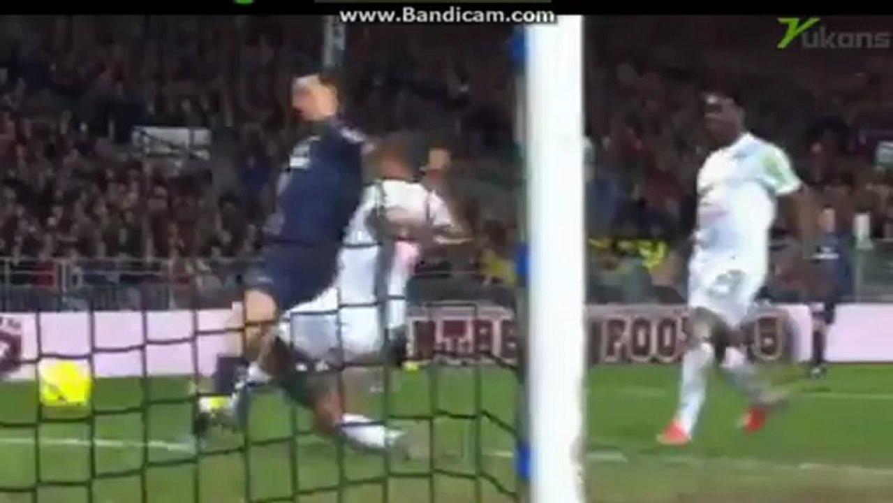 أهداف باريس سان جيرمان 1_0 بريست زلاتان إبراهيموفيتش