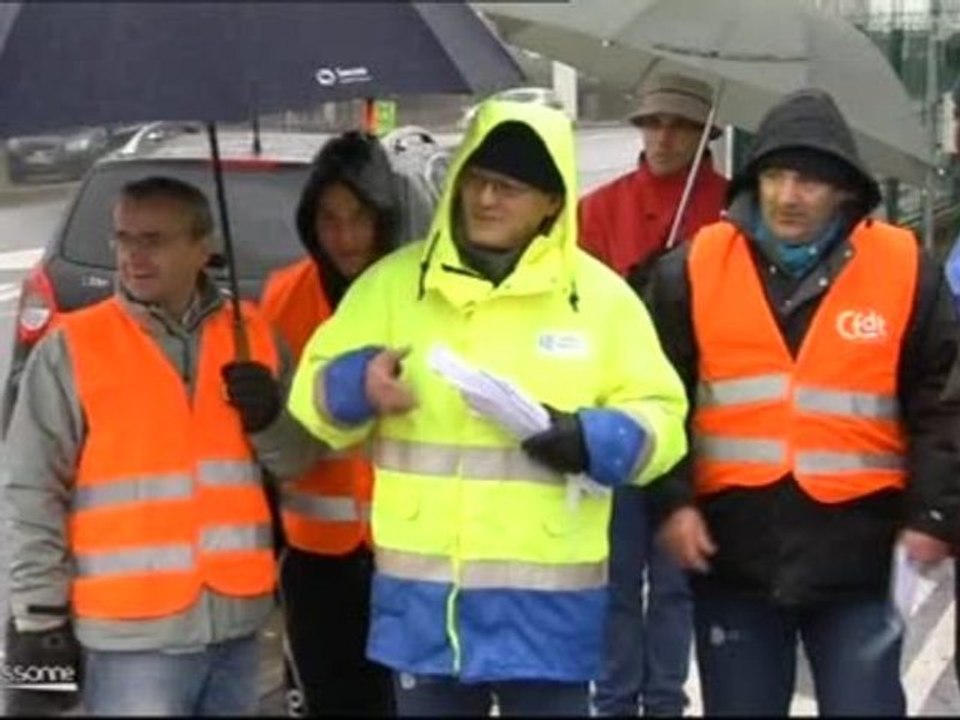 Les employés de Geodis toujours sans poste de travail (Evry)