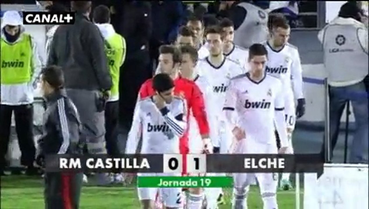 Liga Adelante  Castilla 0  Elche 1