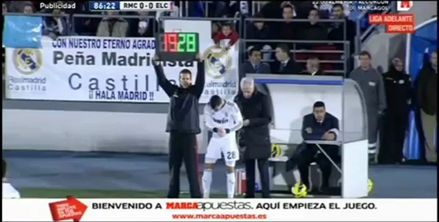 Parte 5/5. Partido Completo. RMadridCastilla-Elche. Demás partes en la descripción