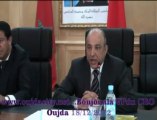 Mot de Mr  Boujouala  vice président du conseil Régional de l'oriental : oujda  table ronde autour du secteur agroalimentaire et accés à l'innovation / oujda  maroc