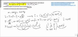 Fisica cinemática cálculo momento angular y momento de una fuerza