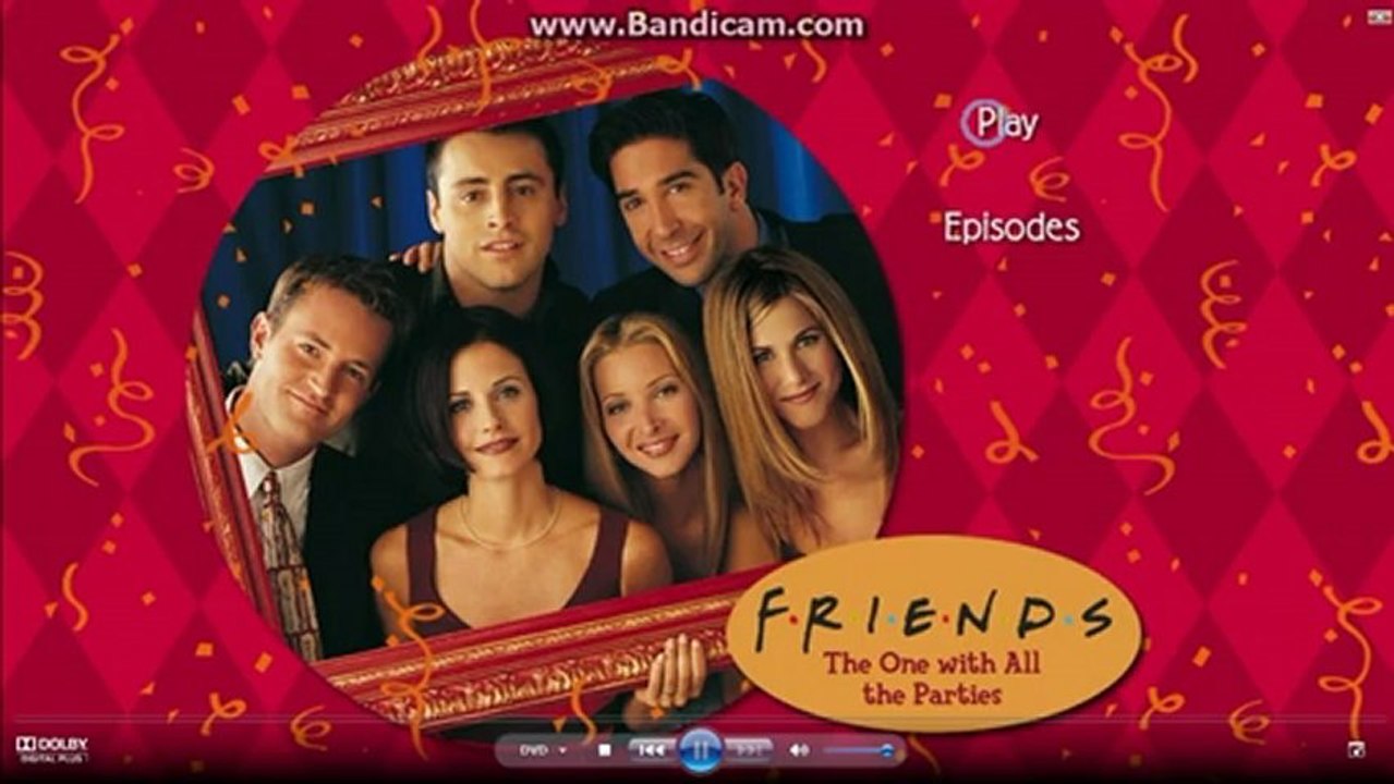 Opening to Friends: The One With All the Parties 2004 DVD