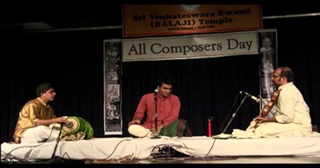 SRI VENKATESWARASWAMY TEMPLE: ACD MUSIC FESTIVAL: FEATURED CONCERT: HARISH GANAPATHI  3.3