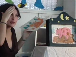 Histoire de Noël en kamishibaï