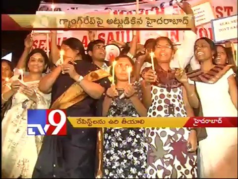 Hyderabad women demand death penalty for rapists
