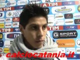 Izco e Barrientos post Pescara-Catania (sito ufficiale) ***22 dicembre 2012***