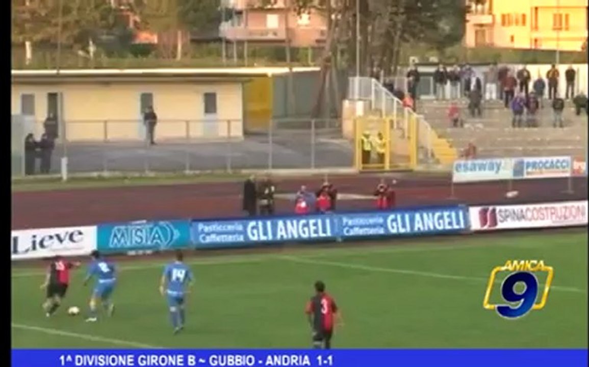 Gubbio - Andria 1 - 1 | 1^ Divisione Girone B