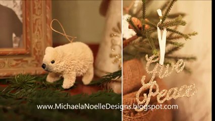 Home decorating blogs - Christmas Vignettes