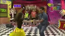 Arely y Pollo bailan cumbia