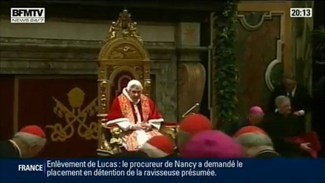 21/12/12 Benoît XVI appelle tous les catholiques à lutter contre le Mariage Gay - La Manif Pour Tous