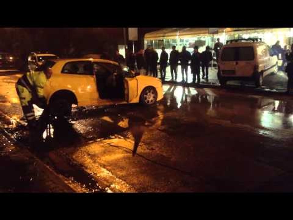 Gricignano (CE) - Incidente in Via San Salvatore: distrutte tre autovetture (15.12.12)