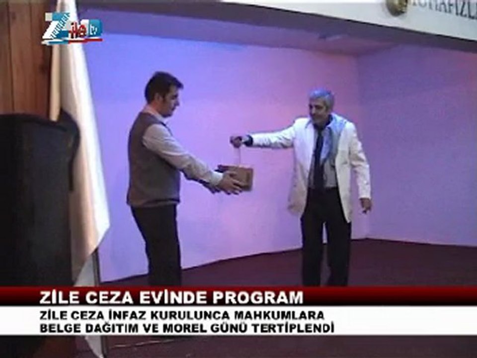 ZİLE CEZAEVİNDE MORAL PROGRAMI