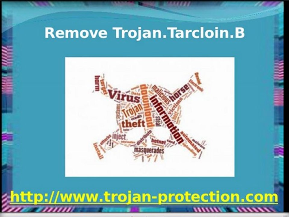 Uninstall Trojan.Tarcloin.B 2.mpeg from PC