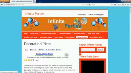 theme parties ideas