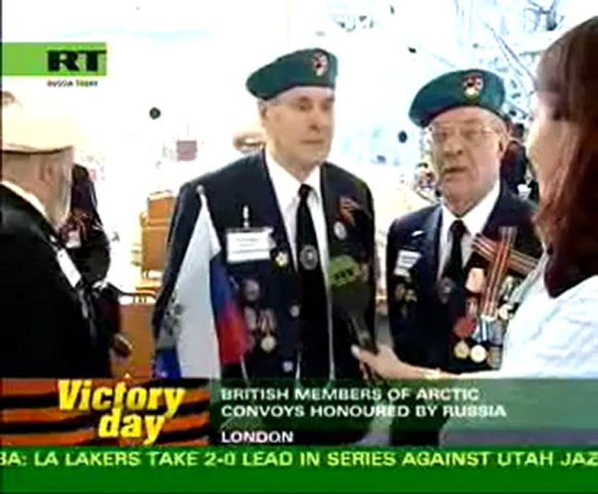 Russia awards British WW2 veterans