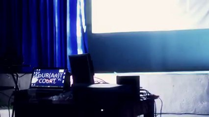 Installation du matériel de projection