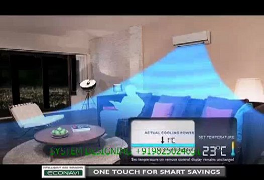 AC Panasonic Econavi + Nanoe-G - SYSTEM DESIGNING +919825024651