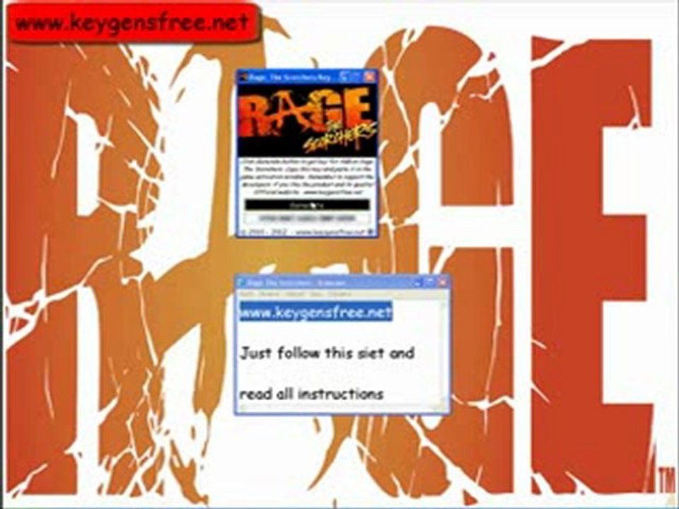 Rage The Scorchers Serial Keys Keygen For PC \ FREE Download , Télécharger gratuitement