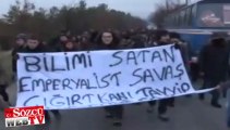 ODTÜ’de Erdoğan gerginliği Öğrenciler barikat kurdu