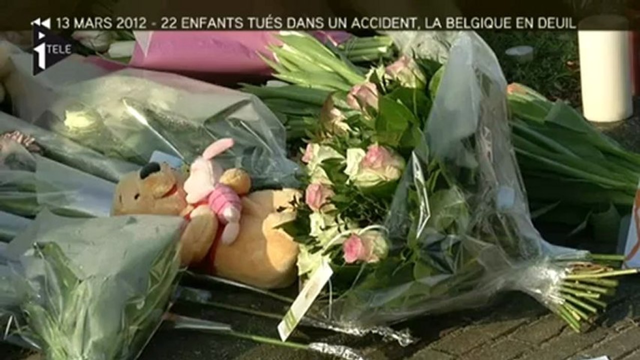 Temps forts 2012 : 22 enfants belges tués dans un accident de car en Suisse