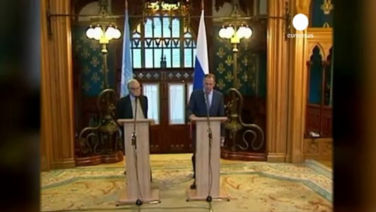 UN/Arab League envoy warns of "hell" if Syria violence...