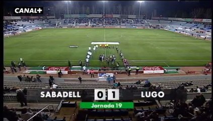 Liga Adelante   Sabadell 0  Lugo  1