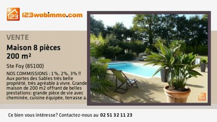 A vendre - maison - Ste Foy (85100) - 8 pièces - 200m²