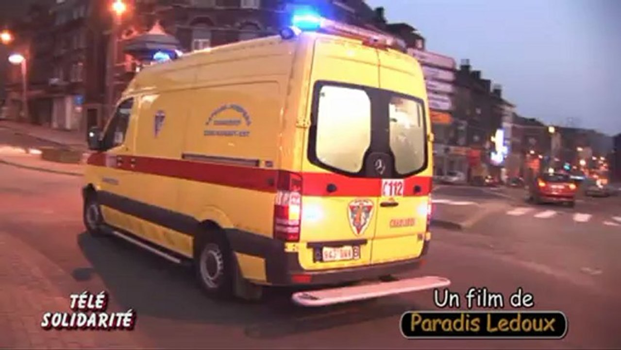 "Accident au rond point grand Central de Charleroi" par Ledoux paradis "Télé Solidarité