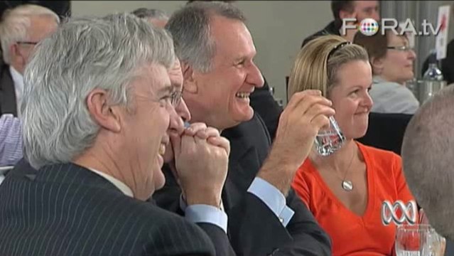 PJ O'Rourke Heckles Conservative Fiscal Irresponsibility