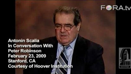 Justice Antonin Scalia: The US Constitution is 'Dead'