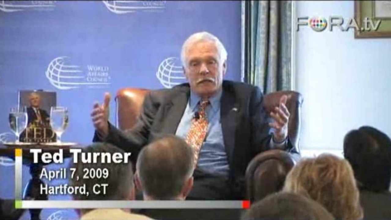 Aspiring Billionaire? Ted Turner Advocates Clean Energy