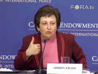 Shirin Ebadi Considers Iranian Laws Sexist and Unjust