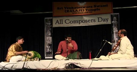 SRI VENKATESWARASWAMY TEMPLE: ACD MUSIC FESTIVAL: HARISH GANAPATHI : KRITHI 4