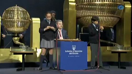 El número 76.058, premiado con el 'Gordo' del sorteo de Navidad