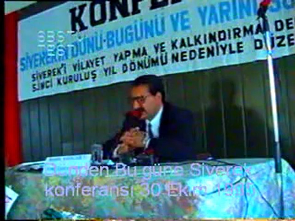 SİVEREK'İN DÜNÜ BU GÜNÜ VE YARINI İSİMLİ KONFERANS-2. BÖLÜM
