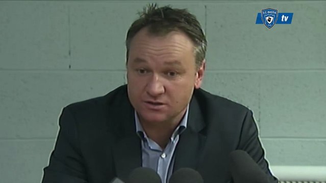 L1 / 2012-13 : Bastia 4-2 Nancy : Conf. de presse F. Hantz