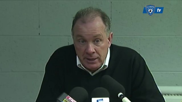 L1 / 2012-13 : Bastia 4-2 Nancy : Conf. de presse J. Fernandez