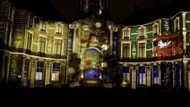 Une envie de lumières  son et lumière à l'Hôtel de Ville de Rennes pour les fêtes de fin d'année 2012