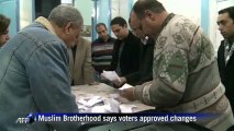 Egypt Islamists say charter passed in referendum
