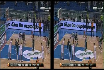 [3D] - Dimitris Diamantidis- 13 points in 75 seconds [HD]