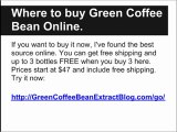 Buy Green Coffee Bean Extract