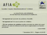 Lancement de l'Association Française Interprofessionnelle de l'Air intérieur : discours-inaugural