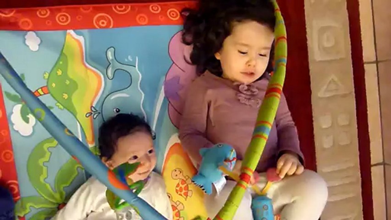 Sur le tapis d'éveil