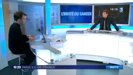 Jonathan Lambert invité de France 3 paris île de France