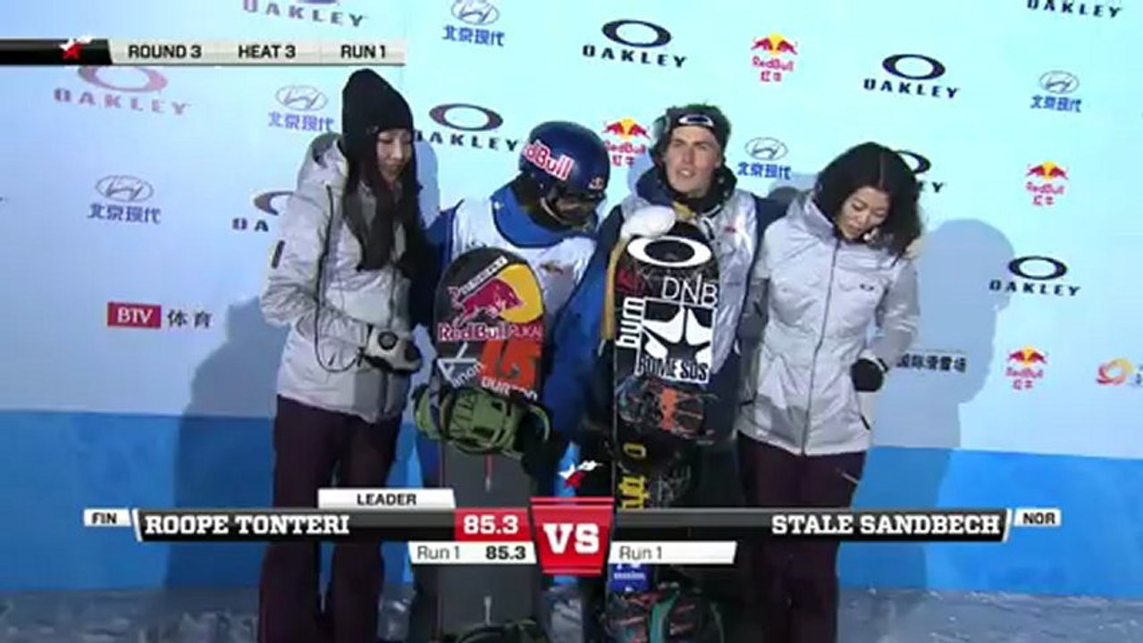 Stale Sandbech - Air & Style Beijing 2012 - Round 3