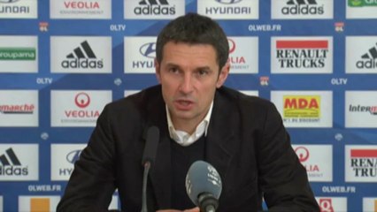 Garde satisfait de la première partie de saison de l'OL